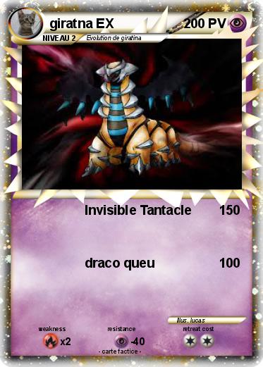 Pokemon giratna EX