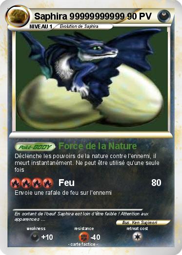 Pokemon Saphira 99999999999
