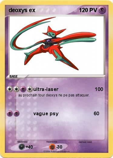 Pokemon deoxys ex