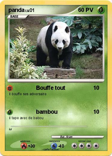 Pokemon panda