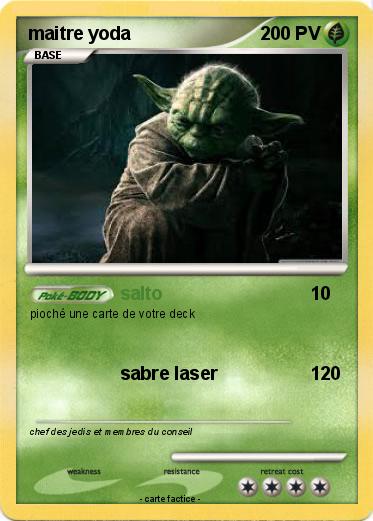 Pokemon maitre yoda