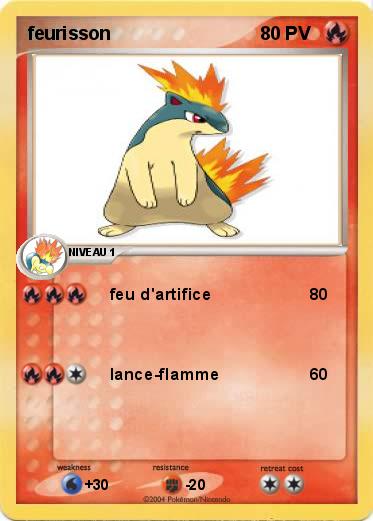 Pokemon feurisson