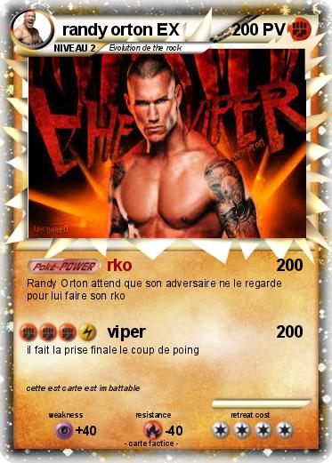 Pokemon randy orton EX