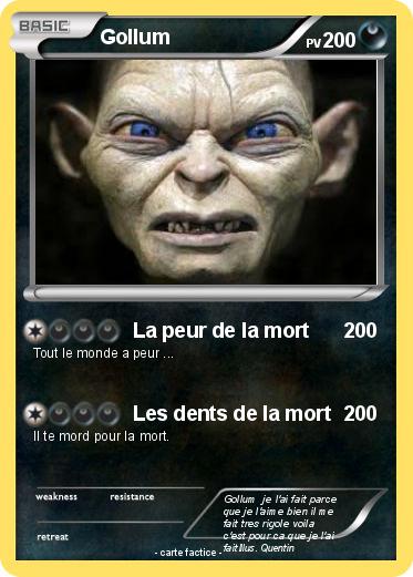 Pokemon Gollum