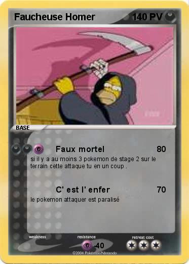 Pokemon Faucheuse Homer