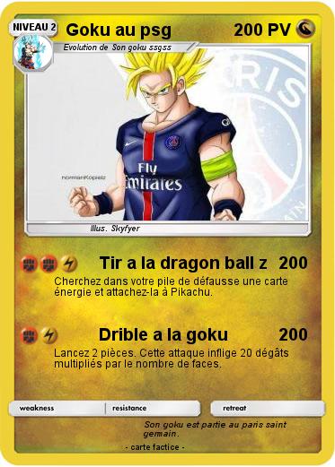 Pokemon Goku au psg