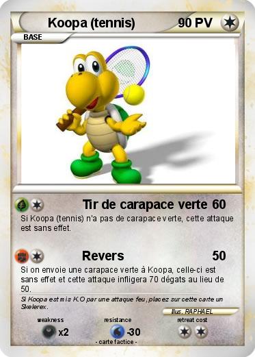 Pokemon Koopa (tennis)