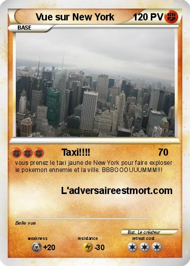 Pokemon Vue sur New York