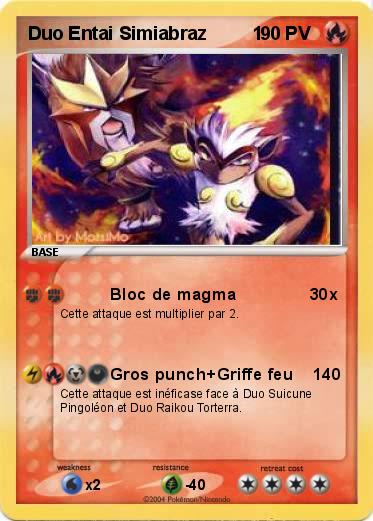 Pokemon Duo Entai Simiabraz         1