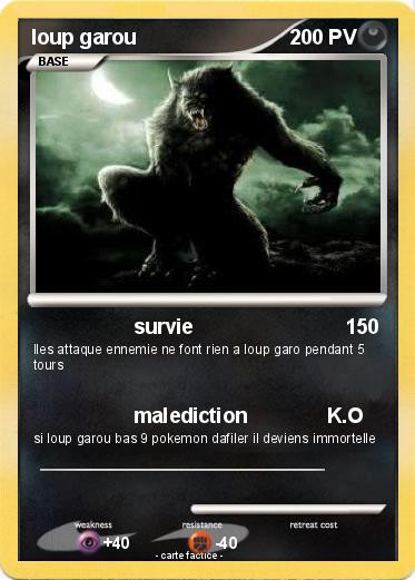 Pokemon loup garou
