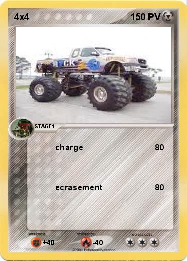 Pokemon 4x4