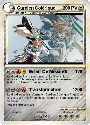 Pokemon Gardien Colérique