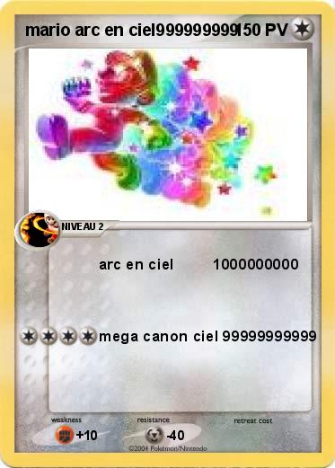 Pokemon mario arc en ciel999999999 