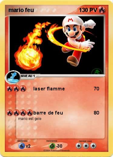 Pokemon mario feu