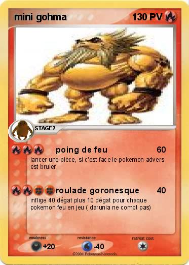 Pokemon mini gohma