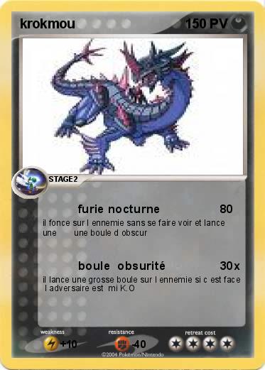 Pokemon krokmou