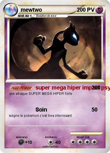 Pokemon mewtwo