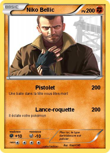 Pokemon Niko Bellic