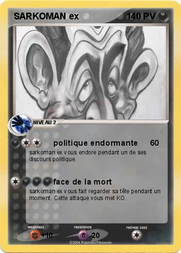 Pokemon SARKOMAN ex