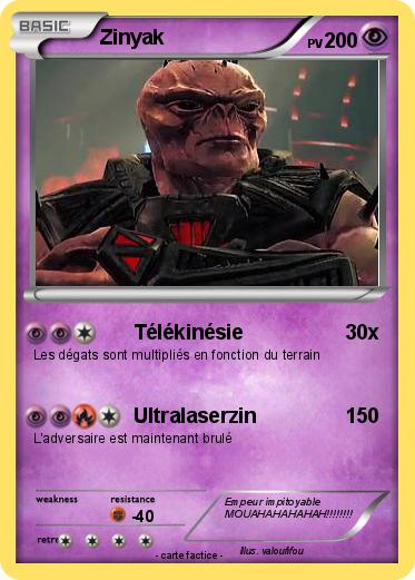 Pokemon Zinyak