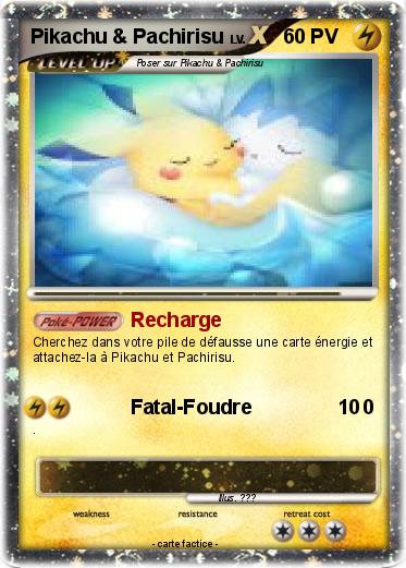 Pokemon Pikachu & Pachirisu