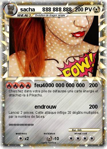 Pokemon sacha     888 888 888