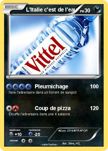 Pokemon L'Italie c'est de l'eau