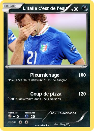 Pokemon L'Italie c'est de l'eau