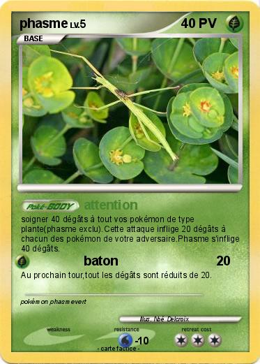 Pokemon phasme