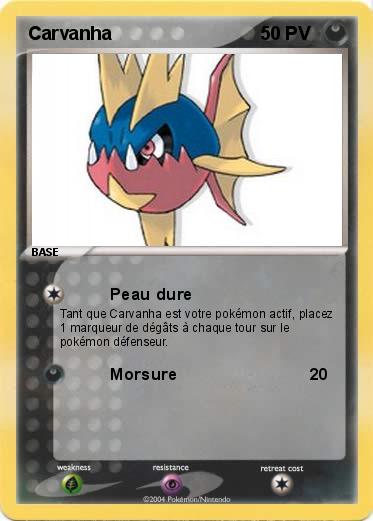 Pokemon Carvanha