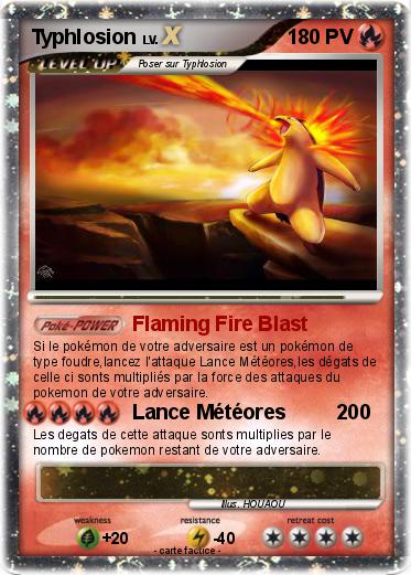 Pokemon Typhlosion