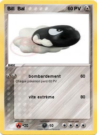 Pokemon Bill  Bal