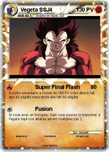 Pokemon Vegeta SSJ4