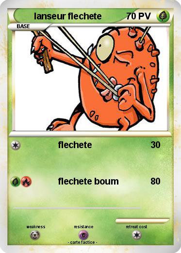 Pokemon lanseur flechete