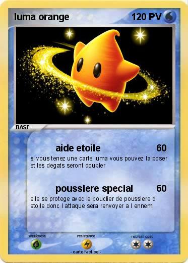 Pokemon luma orange