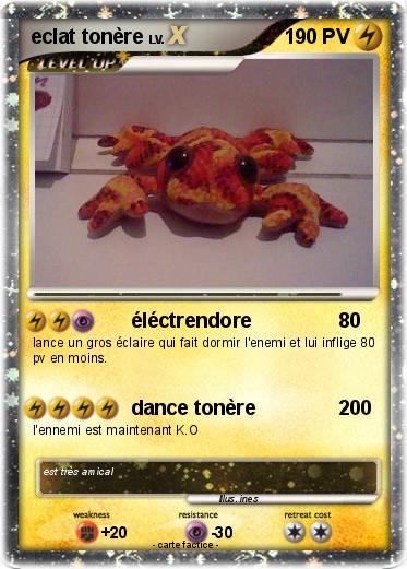 Pokemon eclat tonère