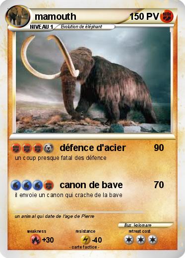 Pokemon mamouth