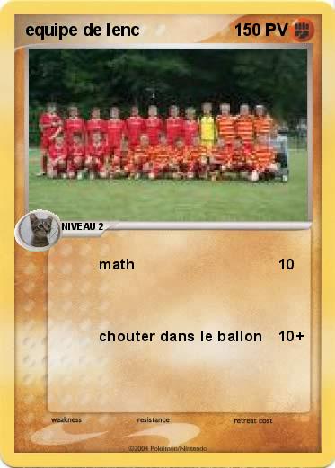 Pokemon equipe de lenc