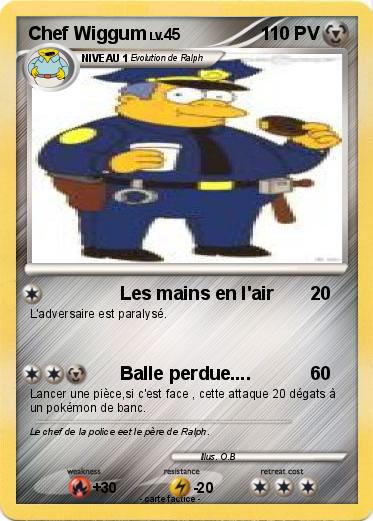 Pokemon Chef Wiggum