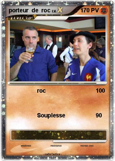 Pokemon porteur  de  roc