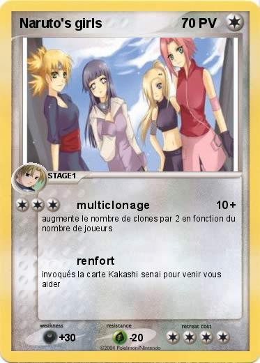 Pokemon Naruto's girls