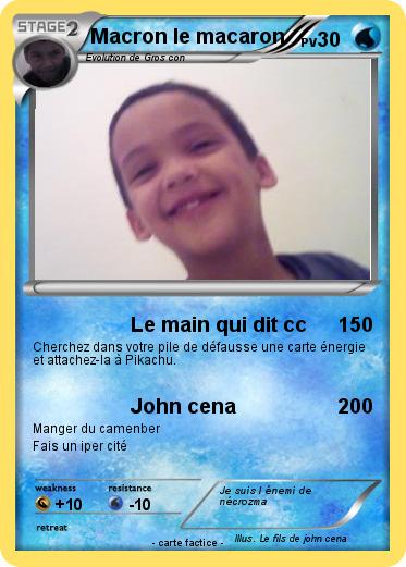 Pokemon Macron le macaron