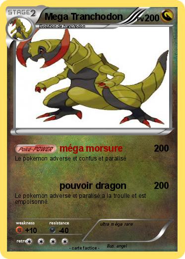 Pokemon Mega Tranchodon