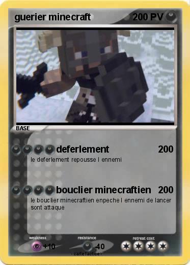 Pokemon guerier minecraft