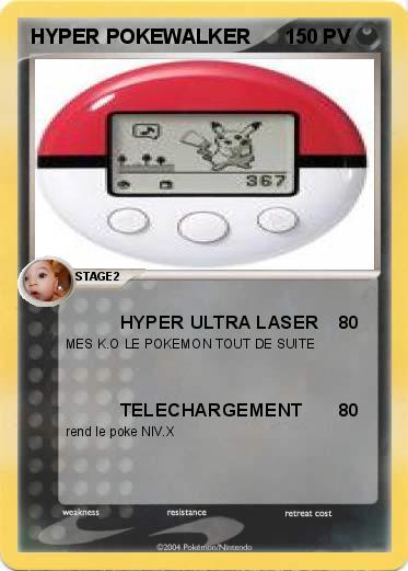 Pokemon HYPER POKEWALKER