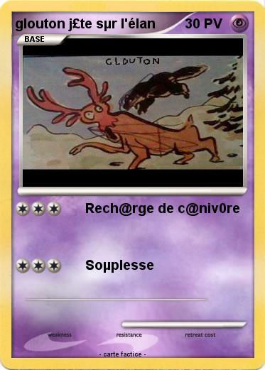 Pokemon glouton j£te sµr l'élan