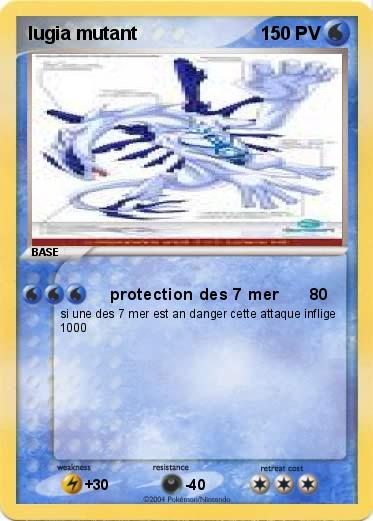 Pokemon lugia mutant