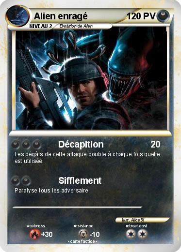 Pokemon Alien enragé