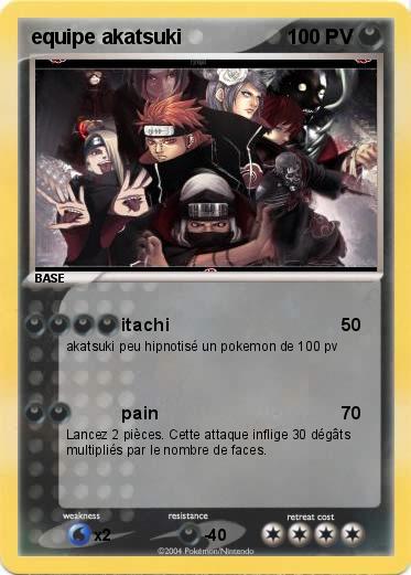 Pokemon equipe akatsuki