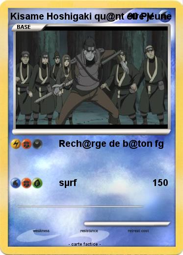 Pokemon Kisame Hoshigaki qu@nt etre jeune